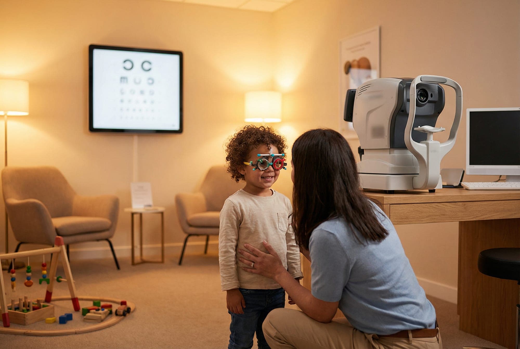 Child-friendly eye care.